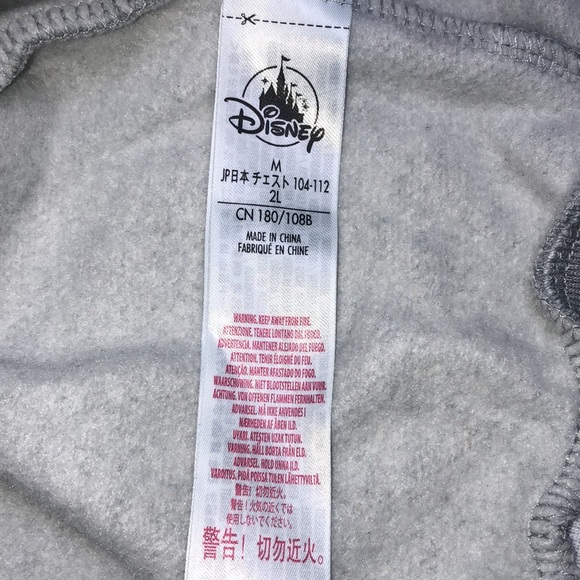 Unisex Disney Full Zip Hoodie M - Picture 11 of 14